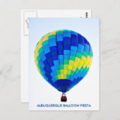 ALBUQUERQUE BALLOON FIESTA BRIEFKAART (Voorkant / Achterkant)