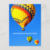 ALBUQUERQUE BALLOON FIESTA BRIEFKAART (Voorkant)