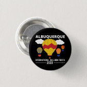 Albuquerque Balloon Fiesta Button (Voorkant /achterkant)