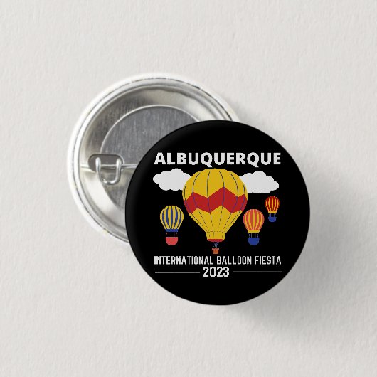 Albuquerque Balloon Fiesta Button (Voorkant /achterkant)