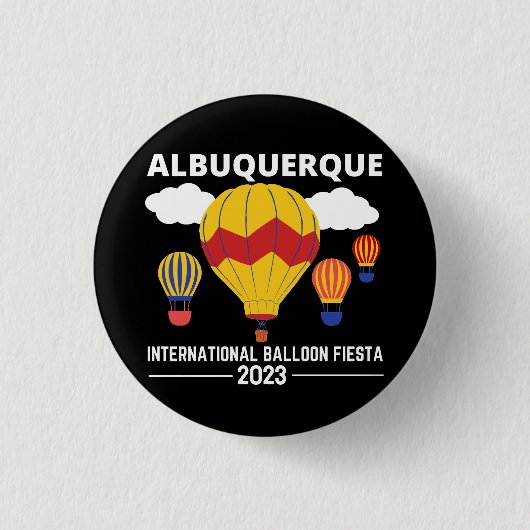 Albuquerque Balloon Fiesta Button (Voorkant)