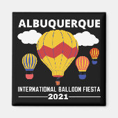 Albuquerque Balloon Fiesta Magneet (Voorkant)