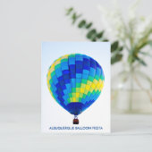 ALBUQUERQUE BALLOONFEEST ANSICHTKAART BRIEFKAART (Staand voorkant)