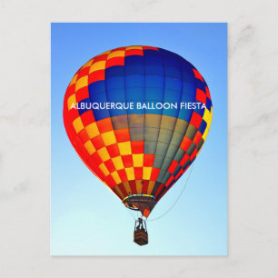 ALBUQUERQUE BALLOONFEEST ANSICHTKAART BRIEFKAART