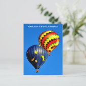 ALBUQUERQUE BALLOONFEEST ANSICHTKAART BRIEFKAART (Staand voorkant)