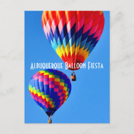 ALBUQUERQUE BALLOONFEEST ANSICHTKAART BRIEFKAART