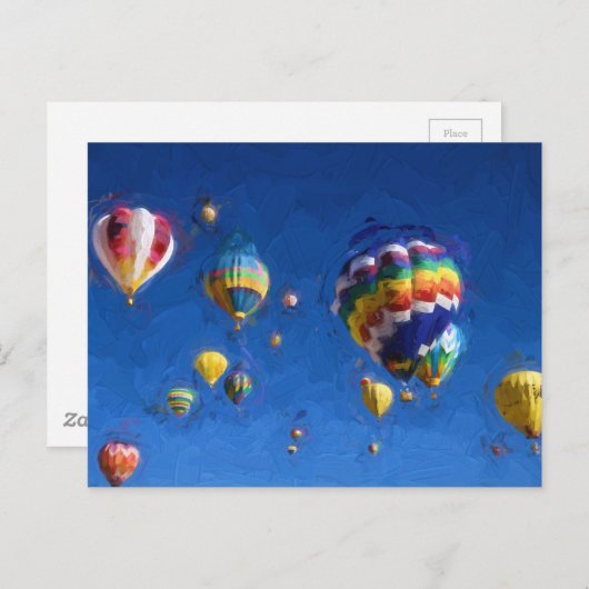 Albuquerque Balonfestival Briefkaart (Voorkant / Achterkant)