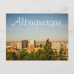 Albuquerque City in New Mexico Briefkaart