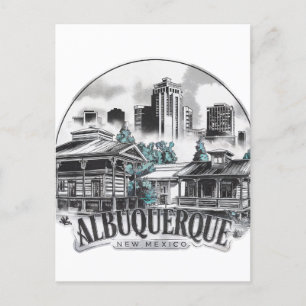 Albuquerque City New Mexico Verenigde Staten Briefkaart