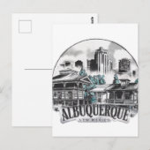 Albuquerque City New Mexico Verenigde Staten Briefkaart (Voorkant / Achterkant)