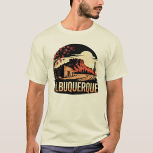 Albuquerque City New Mexico Verenigde Staten T-shirt