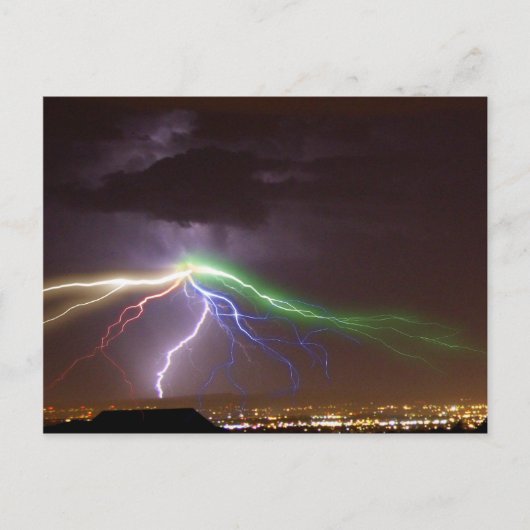 Albuquerque Colorstorm Briefkaart (Voorkant)