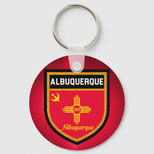 Albuquerque Flag Sleutelhanger