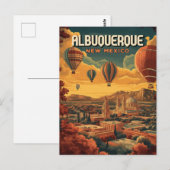 Albuquerque Hete Luchtballon Sunrise Briefkaart (Voorkant / Achterkant)