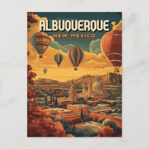 Albuquerque Hete Luchtballon Sunrise Briefkaart