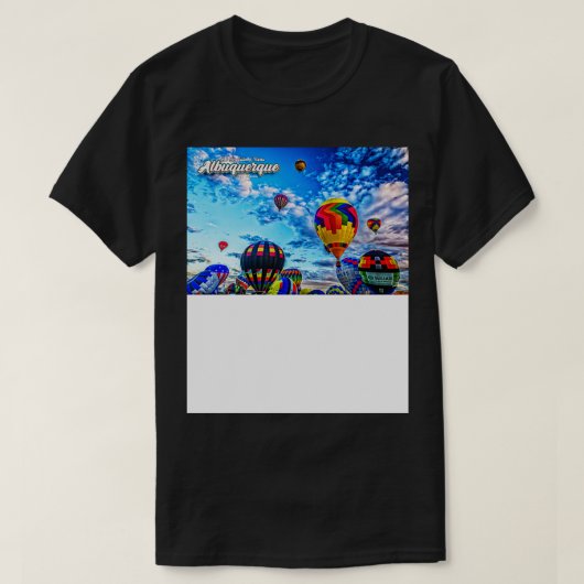 Albuquerque heteluchtballon 7 t-shirt (Design voorkant)