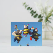 Albuquerque Hot Air-ballonbijen Briefkaart (Staand voorkant)