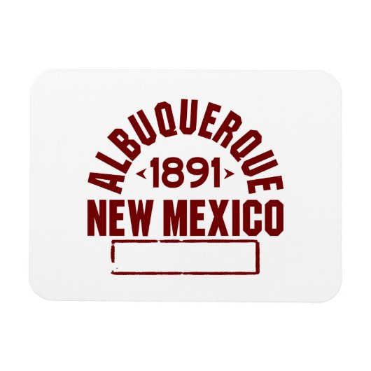 Albuquerque INC Magneet (Horizontaal)