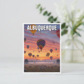 Albuquerque International Ballon Fiesta Briefkaart (Staand voorkant)