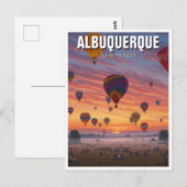 Albuquerque International Ballon Fiesta Briefkaart (Voorkant / Achterkant)