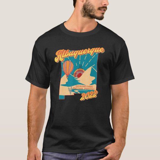 Albuquerque International Balloon Festival 2022 Re T-shirt (Voorkant)