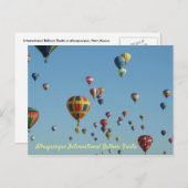 Albuquerque International Balloon Fiesta Briefkaar Briefkaart (Voorkant / Achterkant)