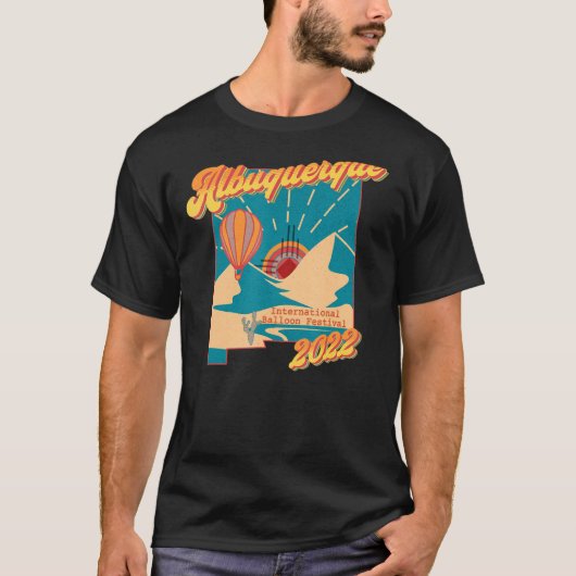 Albuquerque International Balonfestival 2022 Re T-shirt (Voorkant)