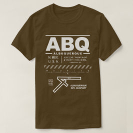 Albuquerque International Sunport ABQ T-shirt