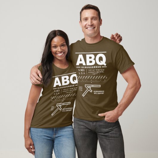 Albuquerque International Sunport ABQ T-shirt (Unisex)