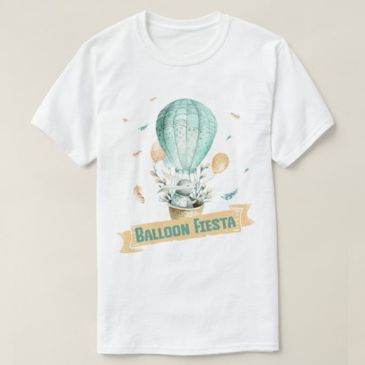 Albuquerque internationale ballon fiesta t-shirt (Design voorkant)