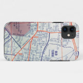  ALBUQUERQUE-kaart Case-Mate iPhone Case (Achterkant (horizontaal))