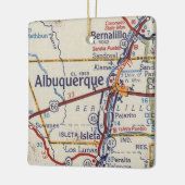 Albuquerque  kaart keramisch ornament (Links)