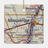 Albuquerque  kaart keramisch ornament (Achterkant)