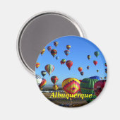 Albuquerque koelkastmagneet magneet (Voorkant / Achterkant)