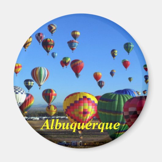 Albuquerque koelkastmagneet magneet (Voorkant)