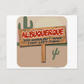 Albuquerque links briefkaart (Voorkant)