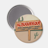Albuquerque links magneet (Voorkant / Achterkant)