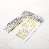 Albuquerque Love Locator | Weddenschap Save the Da Folie Uitnodiging (Gedraaid)