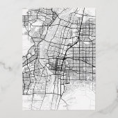 Albuquerque Love Locator | Weddenschap Save the Da Folie Uitnodiging (Achterkant)