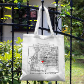 Albuquerque Love Locator | Welkom bruiloft Tote Bag
