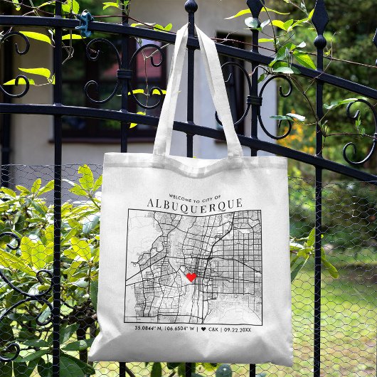 Albuquerque Love Locator | Welkom bruiloft Tote Bag