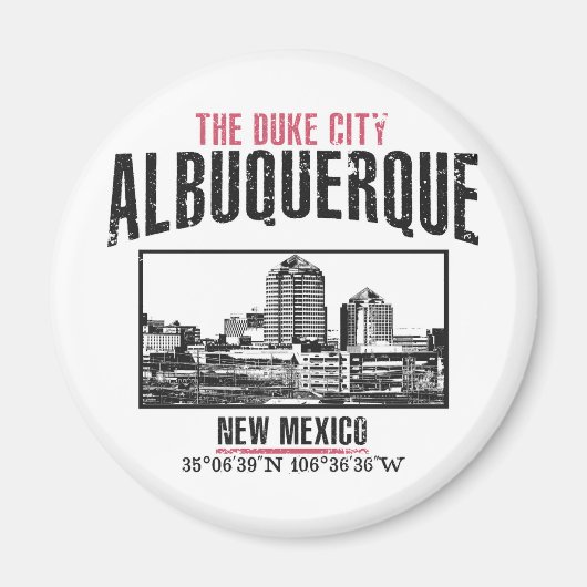 Albuquerque Magneet (Voorkant)