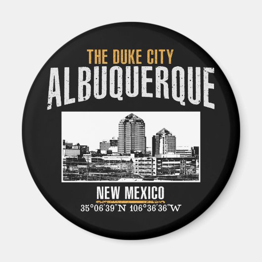 Albuquerque Magneet (Voorkant)