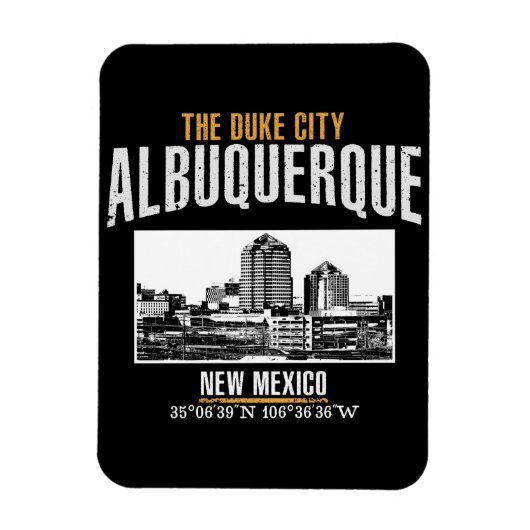Albuquerque Magneet (Verticaal)