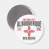Albuquerque Magneet (Voorkant / Achterkant)