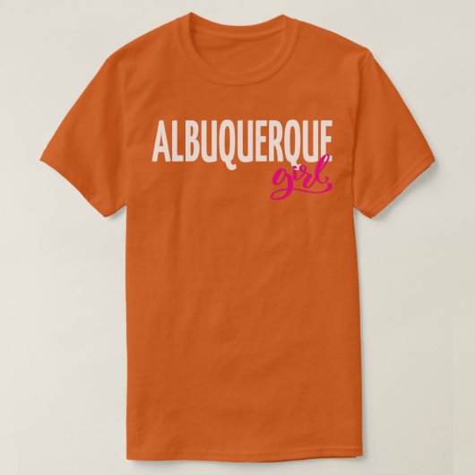 Albuquerque Meisje 1 T-shirt (Design voorkant)
