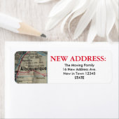Albuquerque New Address Label (Insitu)