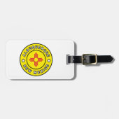 Albuquerque New Mexico Bagagelabel (Voorkant horizontaal)