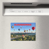 Albuquerque New Mexico Ballonfestival Magnet (Insitu (Vaatwasser))