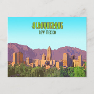 Albuquerque New Mexico Briefkaart